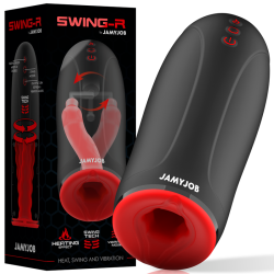 JAMYJOB - MASTURBATEUR EFFET CHAUFFANT SWING-R, SWING TECH ET VIBRATION