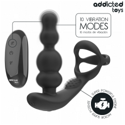 Masseur Prostate Rotatif Télécommande – Addicted Toys