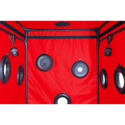 SECRET DOME - KINK CLUB CABIN SCANDALE NOIR ET ROUGE