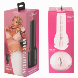 KIIROO - KEON + FEEL NICOLETTE SHEA STROKER + LUBRIFIANT DE QUALITÉ AQUA 50 ML