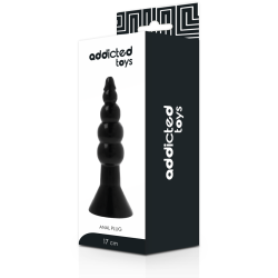 Plug Anal 17 cm Noir – Addicted Toys