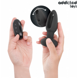 Plug Anal Vibrant avec Télécommande – Addicted Toys