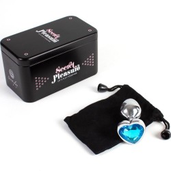 SECRETPLAY - PLUG ANAL EN MÉTAL COEUR  PETITE TAILLE 7 CM