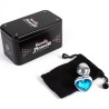SECRETPLAY - PLUG ANAL EN MÉTAL COEUR  PETITE TAILLE 7 CM