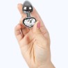 SECRETPLAY - PLUG ANAL EN MÉTAL COEUR  PETITE TAILLE 7 CM