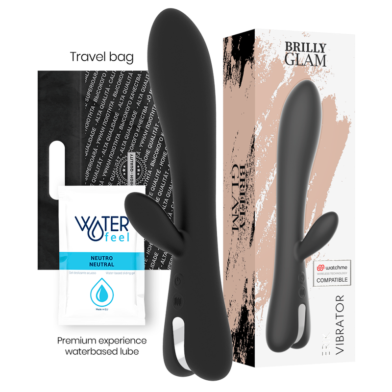 BRILLY GLAM - ERIK VIBRATEUR WATCHME TECHNOLOGIE SANS FIL COMPATIBLE BRILLY GLAM - ERIK VIBRATEUR WATCHME TECHNOLOGIE SANS FIL COMPATIBLE