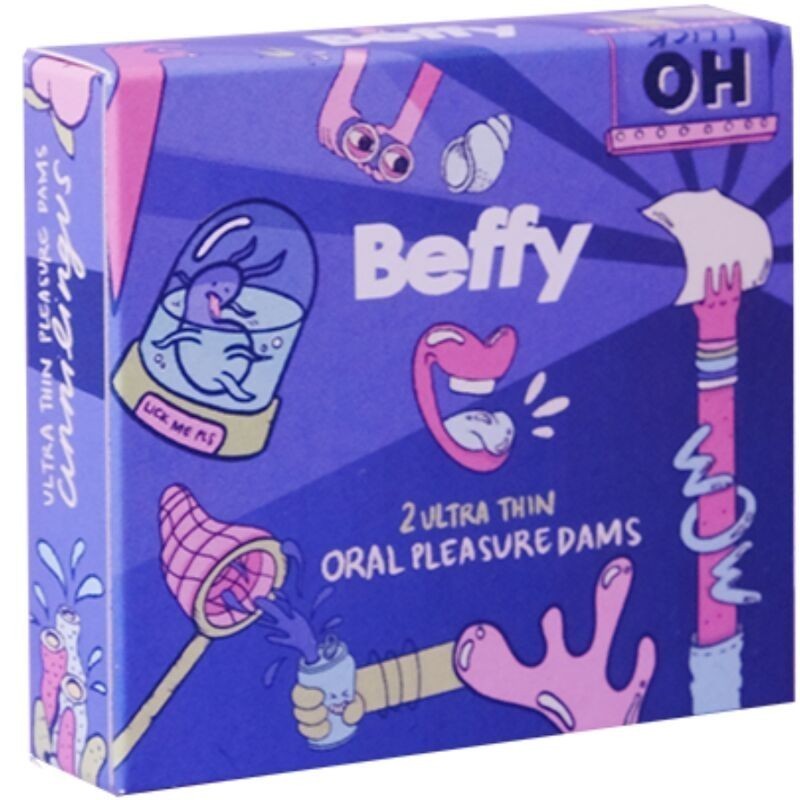 BEFFY - PRÉSERVATIF POUR LE SEXE ORAL BEFFY - PRÉSERVATIF POUR LE SEXE ORAL