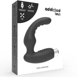 Vibromasseur Prostate Rechargeable Noir - Addicted Toys Modèle 2