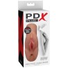 PDX PLUS - CHATTE PARFAITE DOUBLE STROKER VAGIN ET ANO MASTURBATEUR