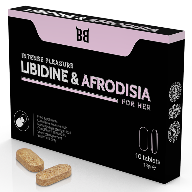 LIBIDINE & AFRODISIA PLAISIR INTENSE POUR ELLE 10 COMPRIMES