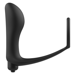 Plug Anal Vibrant + Anneau Pénis - Addicted Toys