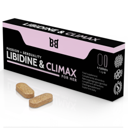 AUGMENTATION DE LIBIDINE ET CLIMAX L BIDO POUR FEMMES 4 GÉLULES