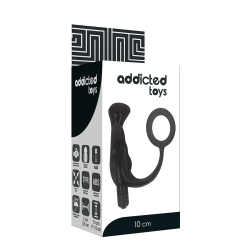 Vibromasseur Prostate Tico Noir 10 cm – Addicted Toys