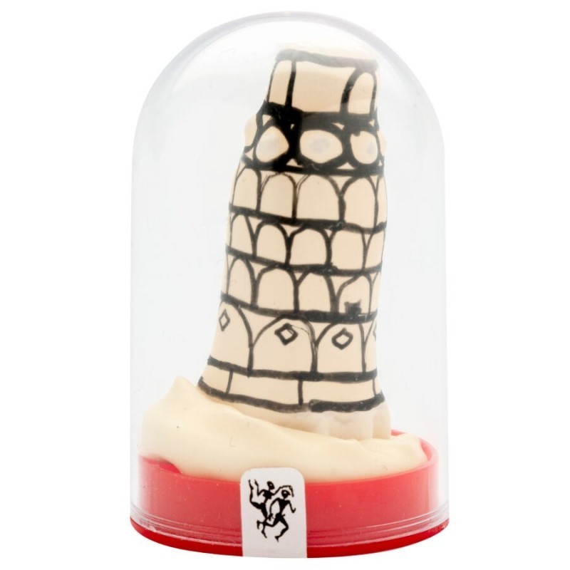 CONDOMERIE - PRÉSERVATIFS FANTAISIE PEINTS À LA MAIN TOUR DE PISE CONDOMERIE - PRÉSERVATIFS FANTAISIE PEINTS À LA MAIN TOUR DE PISE