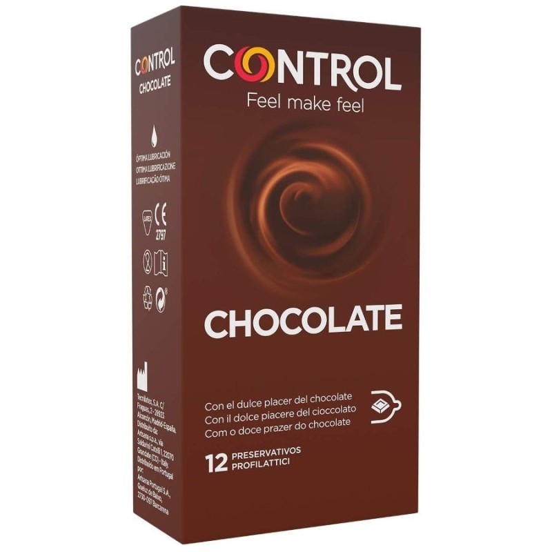 CONTROL - ADAPTA CHOCOLATE CONDOMS 12 UNITS CONTROL - ADAPTA CHOCOLATE CONDOMS 12 UNITS