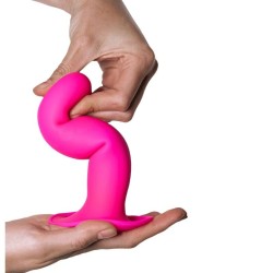 Gode HitSens 4 Fuchsia – Silicone Adrien Lastic
