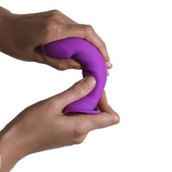 Gode en Silicone HitSens 6 Violet - Adrien Lastic