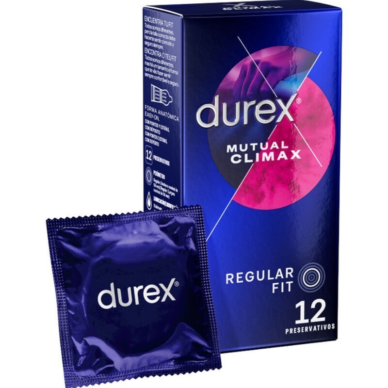 DUREX - CLIMAX MUTUO 12 UNITÉS DUREX - CLIMAX MUTUO 12 UNITÉS
