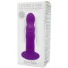 Gode Vibrant HitSens Vibe 3 Violet - Silicone Souple - Adrien Lastic