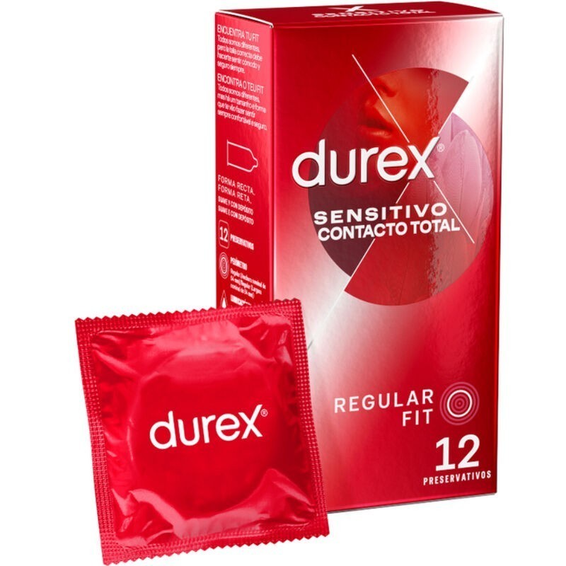 DUREX - CONTACT SENSIBLE TOTAL 12 UNITÉS DUREX - CONTACT SENSIBLE TOTAL 12 UNITÉS