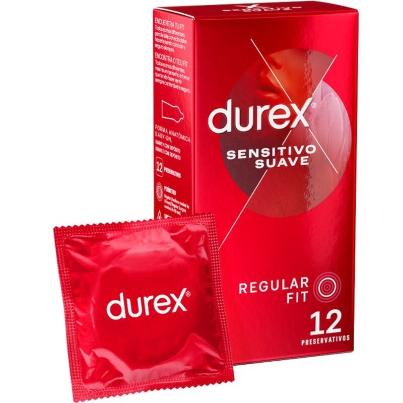 DUREX - DOUX ET SENSIBLE 12 UNITÉS DUREX - DOUX ET SENSIBLE 12 UNITÉS