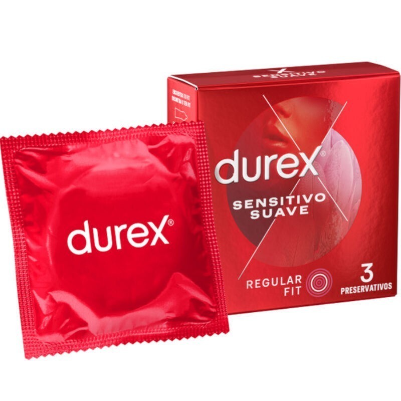 DUREX - DOUX ET SENSIBLE 3 UNITÉS DUREX - DOUX ET SENSIBLE 3 UNITÉS