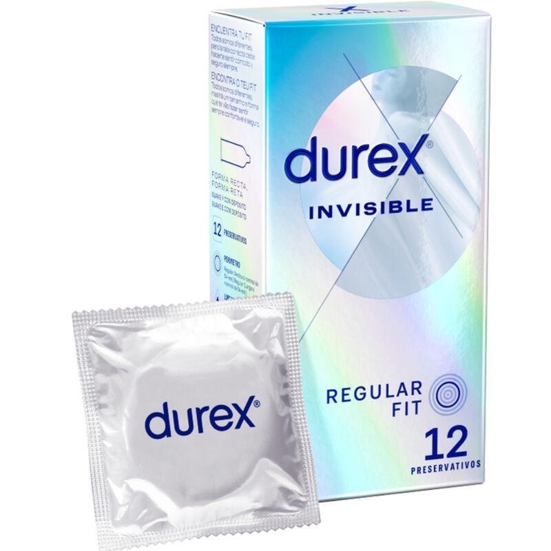 DUREX - INVISIBLE EXTRA MINCE 12 UNITÉS DUREX - INVISIBLE EXTRA MINCE 12 UNITÉS