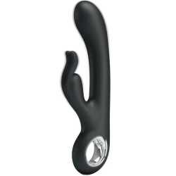 Vibromasseur rabbit Carina avec stimulateur de point G