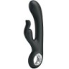 Vibromasseur rabbit Carina avec stimulateur de point G