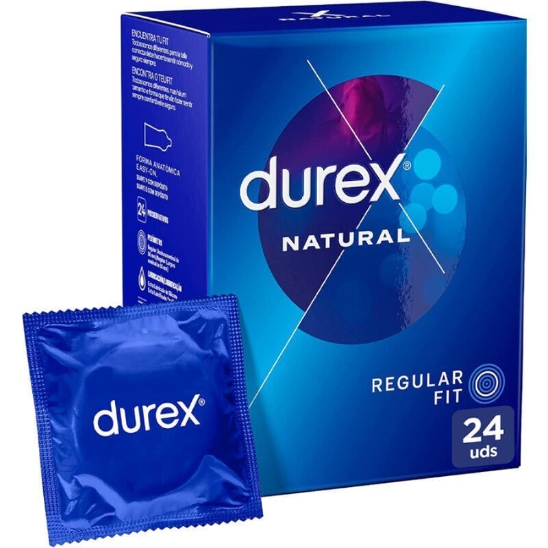 DUREX - NATUREL PLUS 24 UNITÉS DUREX - NATUREL PLUS 24 UNITÉS