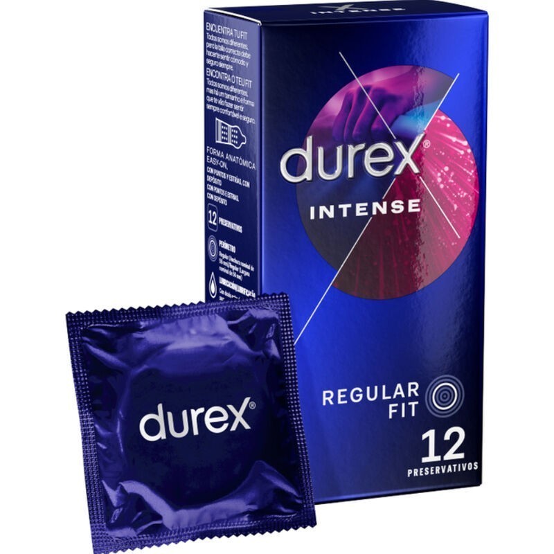 DUREX - ORGASMIQUE INTENSE 12 UNITÉS DUREX - ORGASMIQUE INTENSE 12 UNITÉS
