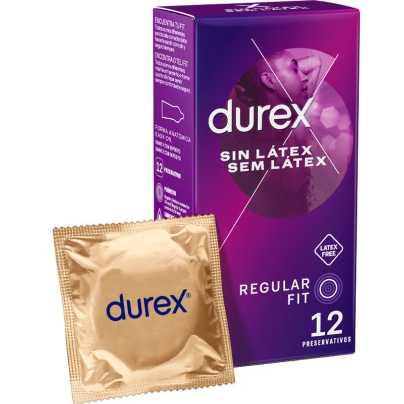 DUREX - PRÉSERVATIFS SANS LATEX 12 UNITÉS DUREX - PRÉSERVATIFS SANS LATEX 12 UNITÉS