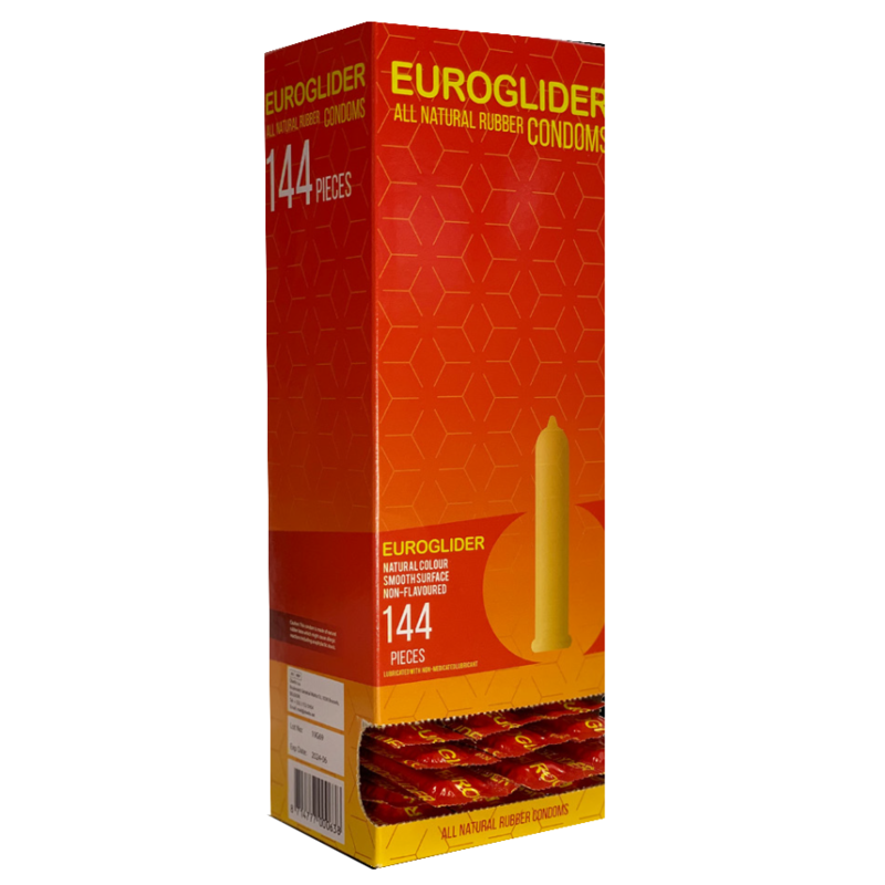 EUROGLIDER - PRÉSERVATIFS 144 PIÈCES EUROGLIDER - PRÉSERVATIFS 144 PIÈCES