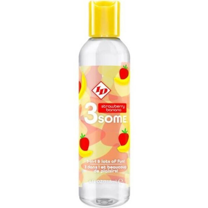 ID 3SOME - BOUTEILLE FRAISE BANANE 4 FL OZ ID 3SOME - BOUTEILLE FRAISE BANANE 4 FL OZ