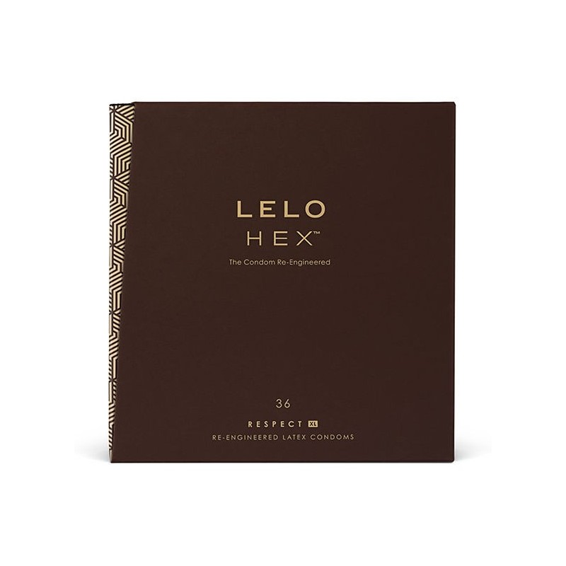 LELO - PRÉSERVATIFS HEX RESPECT XL 36 PACK LELO - PRÉSERVATIFS HEX RESPECT XL 36 PACK
