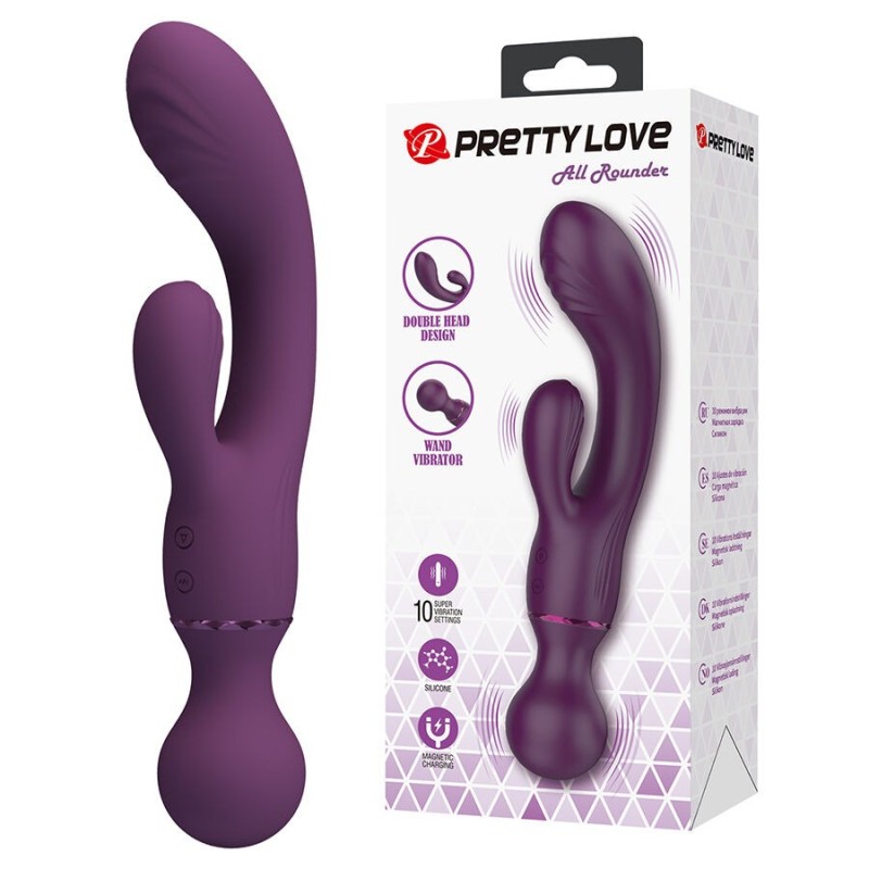 Vibromasseur point G polyvalant