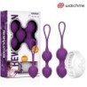 Boules vaginales vibrantes avec technologie watchme Rewobeads