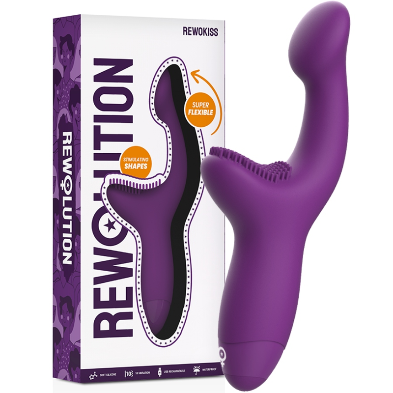 Vibromasseur rabbit  Rewokiss