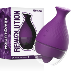 Stimulateur de clitoris avec langue vibrante Rewolingo