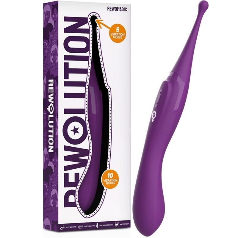 Vibromasseur  stimulateur anal et vaginal Rewomagic