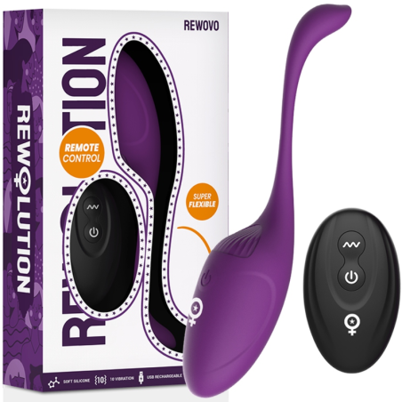 Oeuf vibrant télécommadé Rewovo