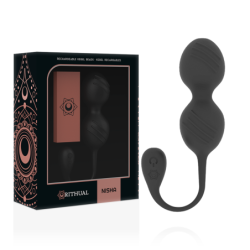 Boules vaginale vibrantes rechargebles Nisha