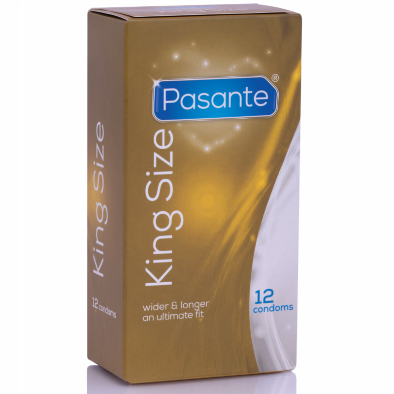 PASANTE - LES PRÉSERVATIFS KING MS LONG ET LARGEUR 12 UNITÉS PASANTE - LES PRÉSERVATIFS KING MS LONG ET LARGEUR 12 UNITÉS