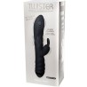 Adrien Lastic : Vibreur Twister Lapin Noir – Double Stimulation
