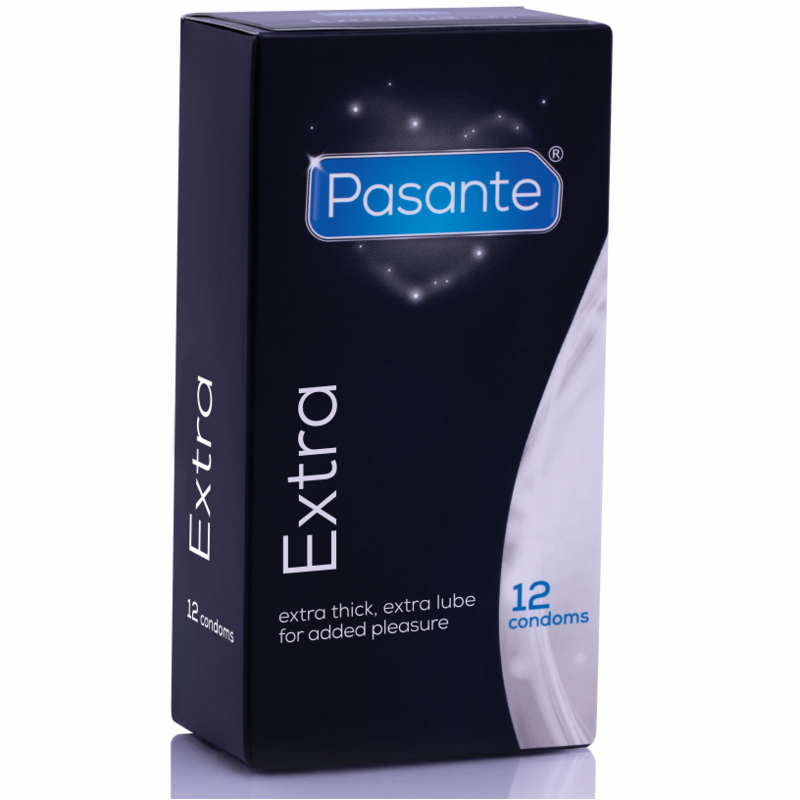 PASANTE - PRÉSERVATIF EXTRA EXTRA ÉPAIS PAR 12 UNITÉS PASANTE - PRÉSERVATIF EXTRA EXTRA ÉPAIS PAR 12 UNITÉS