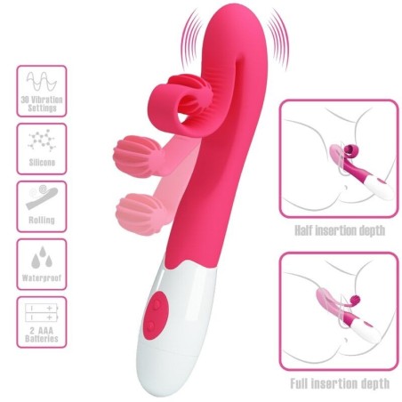 VIBRATEUR ET STIMULATEUR 30 VITESSES