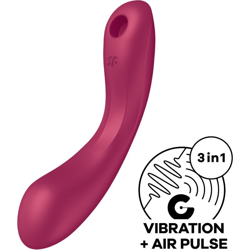 Curve Trinity 1 : Stimulateur ultime à vibration Air Pulse