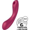 Curve Trinity 1 : Stimulateur ultime à vibration Air Pulse