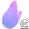 MERMAID VIBES STIMULATEUR & VIBRATEUR VIOLET ET ROSE
