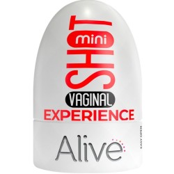 ALIVE Shot Expérience : Masturbateur Vaginal Compact & Discret